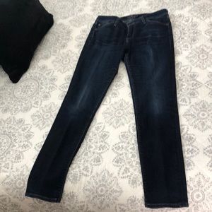Lucky Brand Lolita Skinny jeans; dark blue wash size 4/27 - MINT CONDITION